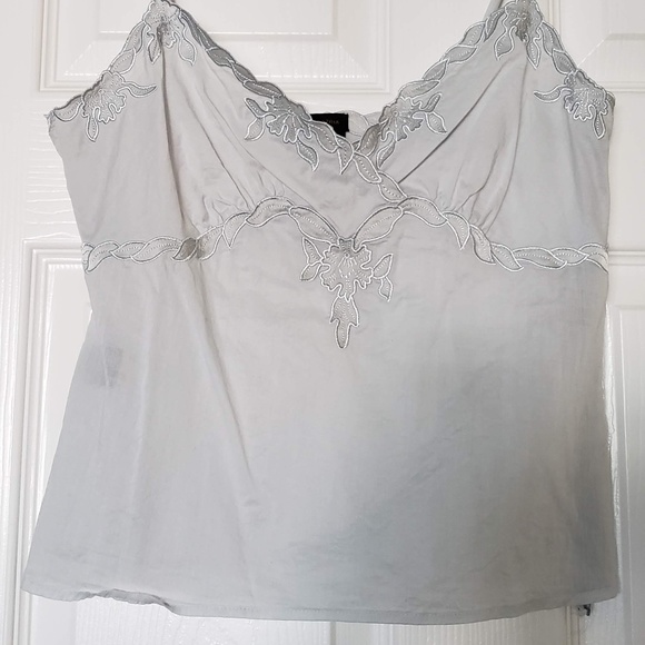 Like New BCBG MAX AZRIA Embroidered Tank/Camisole Top - Local Pickup Available - Picture 2 of 7